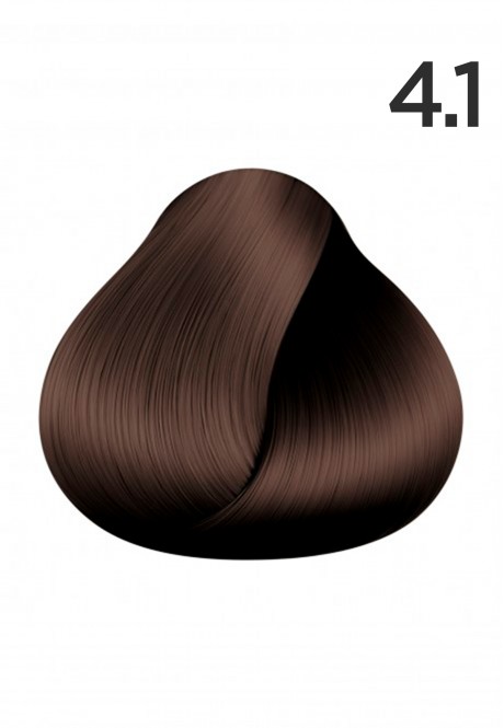 Стойкая крем-краска для волос серии Expert тон 4.1 Каштан пепельный