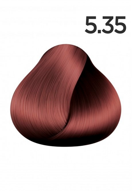 Стойкая крем-краска для волос серии Expert тон 5.35 Светлый каштан шоколадный
