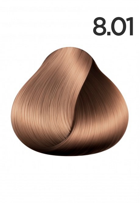 Стойкая крем-краска для волос серии Expert тон 8.01 Светлый блондин натуральный