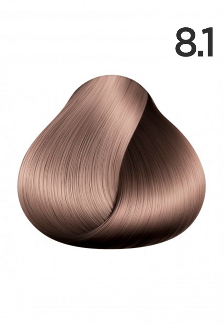 Стойкая крем-краска для волос серии Expert тон 8.1 Светлый блондин пепельный