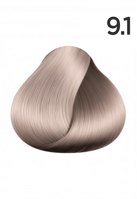 Стойкая крем-краска для волос серии Expert тон 9.1 Очень светлый блондин платиновый