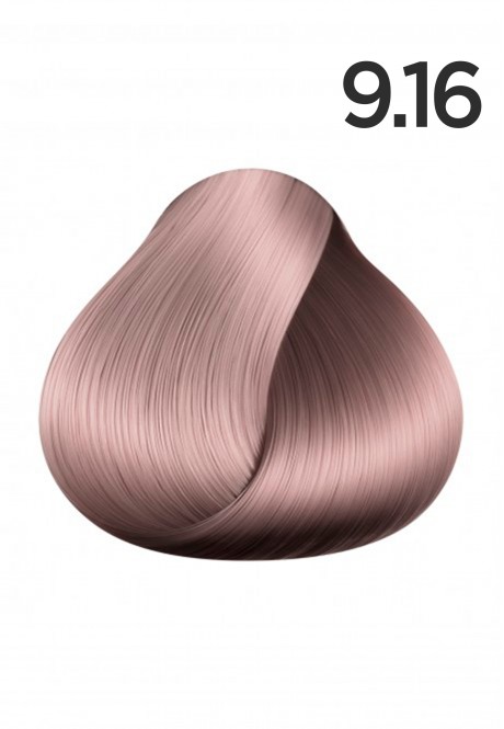 Стойкая крем-краска для волос серии Expert тон 9.16 Очень светлый блондин пепельно-розовый
