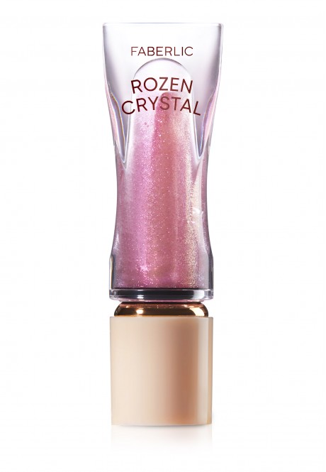 Сияющий блеск для губ Rozen Crystal тон Розовые искры