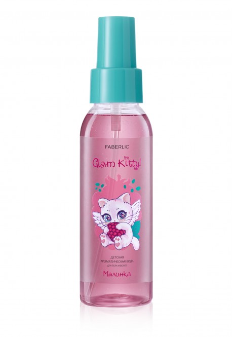 Детская ароматическая вода для тела и волос серии Glam Kitty