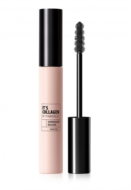 Its Collagen Mascara for Strengthening Eyelashes with a MultiLevel Volume Effect black