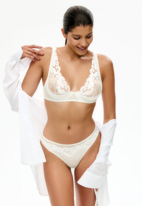 PS419 Трусы слипы, цвет слоновая кость, размер S