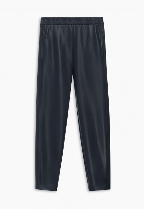 Ecoleather Trousers blue
