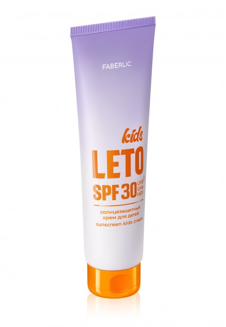 Крем для детей солнцезащитный SPF 30 серии LETO
