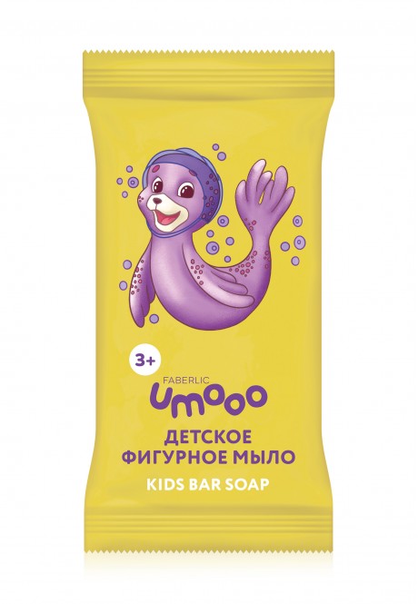  Umooo 3 Seal Figured Toilet Soap