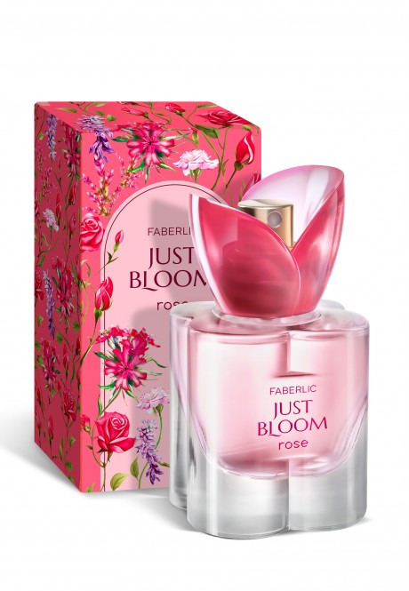 Туалетная вода для женщин FABERLIC JUST BLOOM rose 30 мл