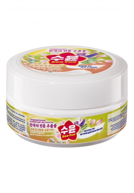 Крем-мыло для очищения изделий из кожи и обуви товарного знака Soo-Yun