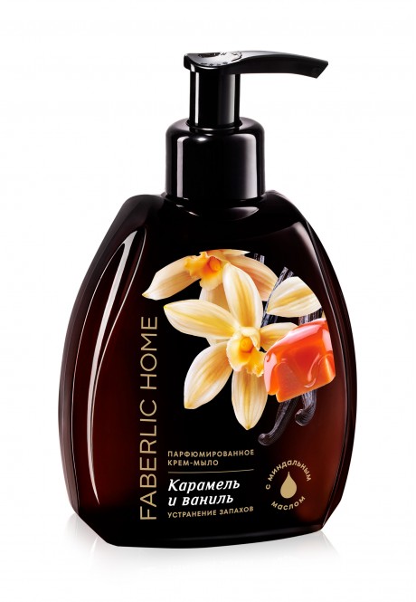 Парфюмированное крем-мыло для кухни «Карамель и ваниль» товарного знака Faberlic Home