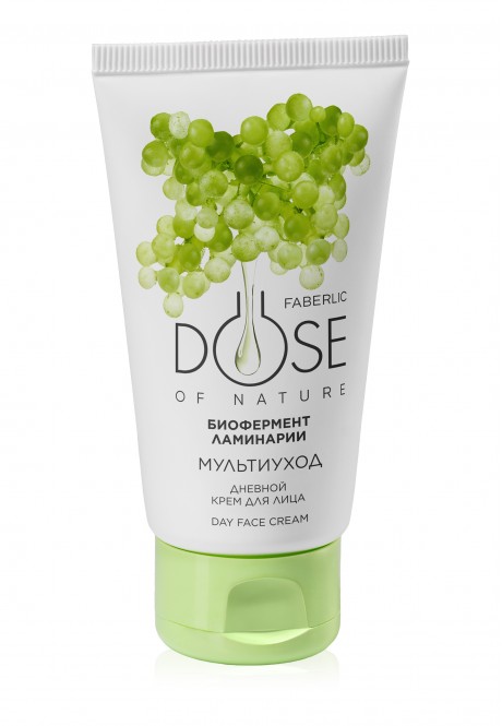 Дневной крем для лица "Мультиуход" серии Dose of Nature