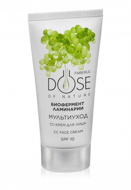 СС-крем для лица SPF 10 "Мультиуход" серии Dose of Nature