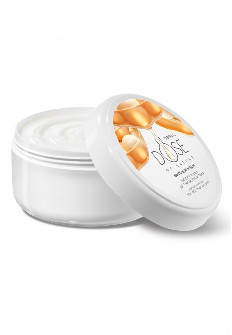 Фитокрем 3 в 1 для лица, рук и тела серии Dose of Nature