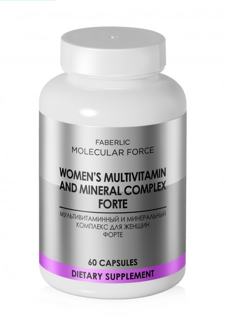БАД К ПИЩЕ MF "WOMEN'S MULTIVITAMIN AND MINERAL COMPLEX FORTE" / "МУЛЬТИВИТАМИННЫЙ И МИНЕРАЛЬНЫЙ КОМ