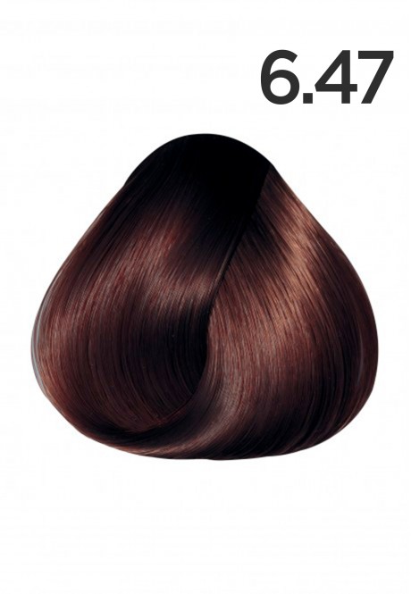 Стойкая крем-краска для волос серии Expert тон 6.47 Горячий шоколад