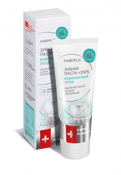 Концентрированная мультифункциональная зубная паста серии Expert Pharma