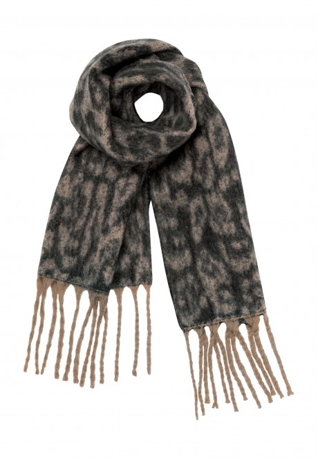 Палантин женский, цвет анималистичный принт