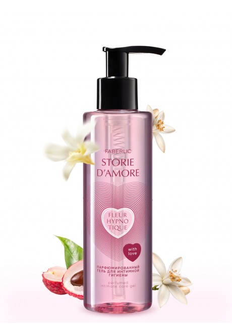 Парфюмированный гель для интимной гигиены Fleur Hypnotique серии Storie d'Amore