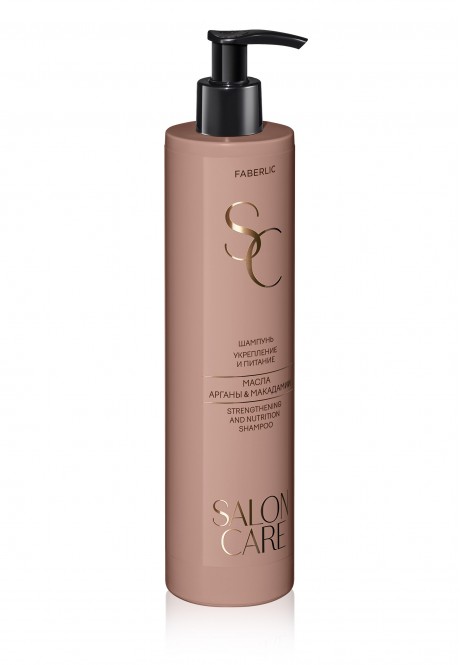 Шампунь для волос Укрепление и Питание серии Salon Care