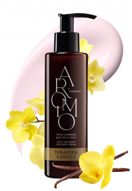 Крем-парфюм для рук и тела Tobacco&Vanilla серии Aromio