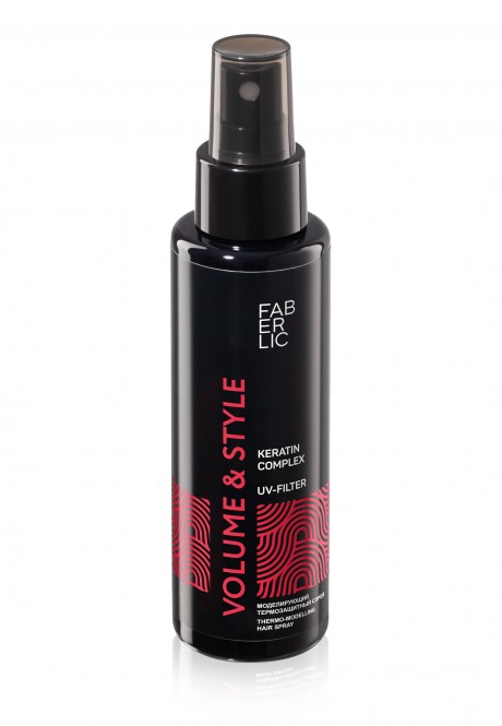 Моделирующий термозащитный спрей для волос серии VOLUME & STYLE