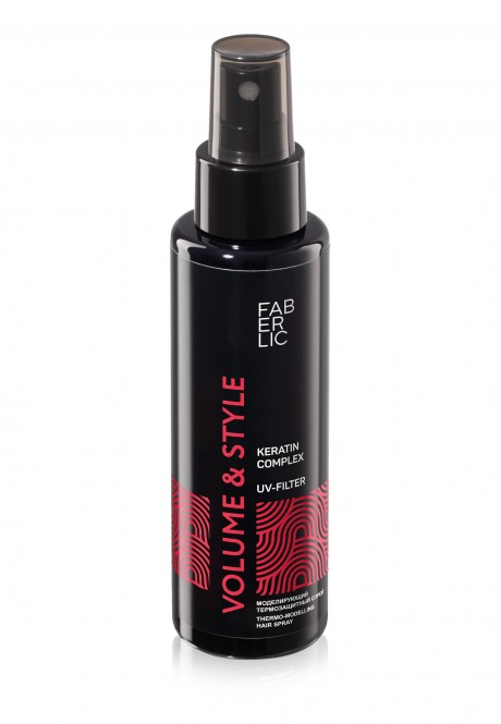 Моделирующий термозащитный спрей для волос серии VOLUME & STYLE