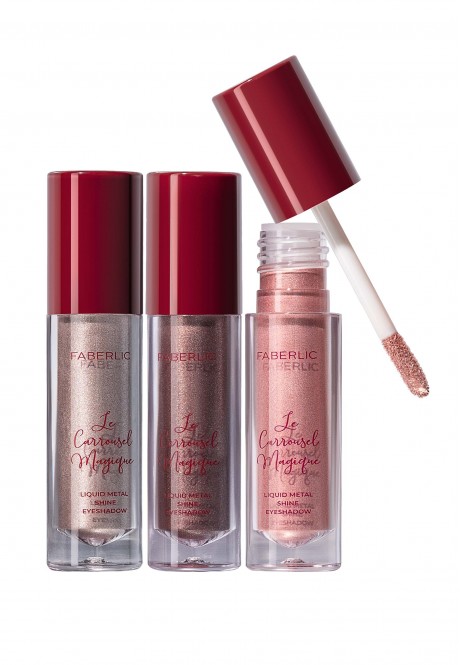 Жидкие сияющие тени для век Le Carrousel Magique, тон Органза Анси