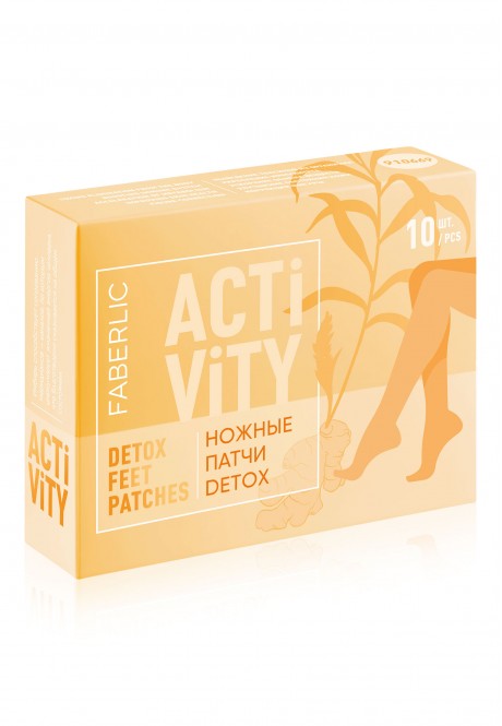 Ножные патчи Detox, имбирь