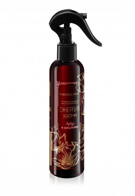 Парфюмированный интерьерный спрей «Энергия удачи» товарного знака FABERLIC HOME