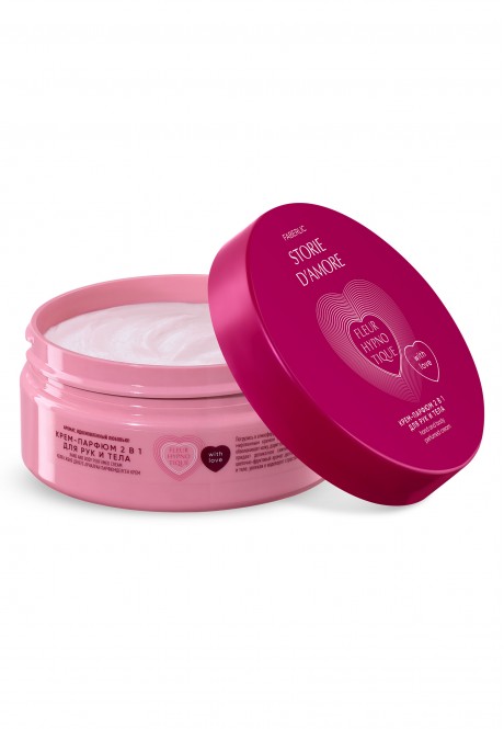 Крем-парфюм 2 в 1 для рук и тела Fleur Hypnotique, серии Storie d'Amore