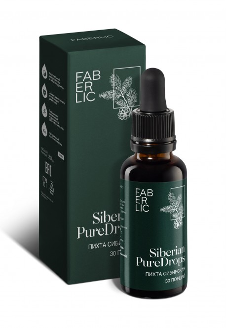 Концентрат безалкогольного напитка на основе пихты сибирской Siberian Pure Drops