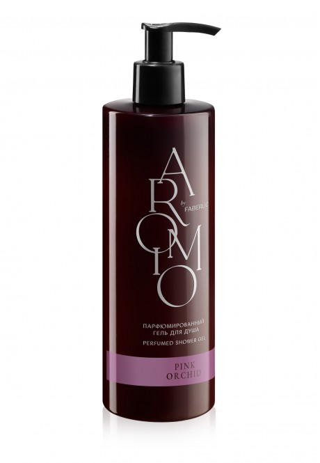 Парфюмированный гель для душа PINK ORCHID серии Aromio