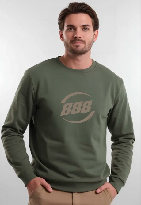 FB-SL-M-01-KH0033Свитшот-лонгслив мужской, цвет хаки, размер S