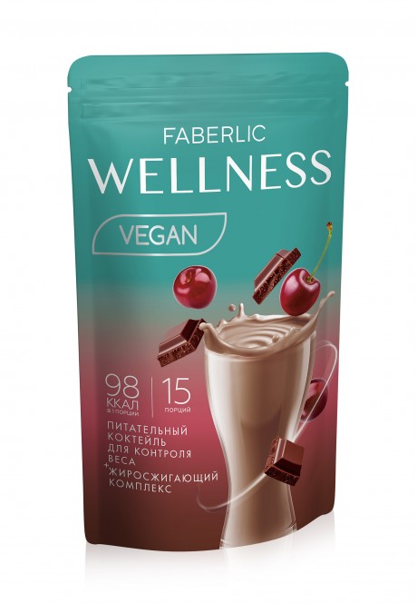 Концентрат рисово-гороховый для приготовления белкового коктейля FABERLIC WELLNESS / "ФАБЕРЛИК ВЭЛЛН