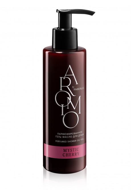 Парфюмированное гель-масло для душа MYSTIC CHERRY серии Aromio
