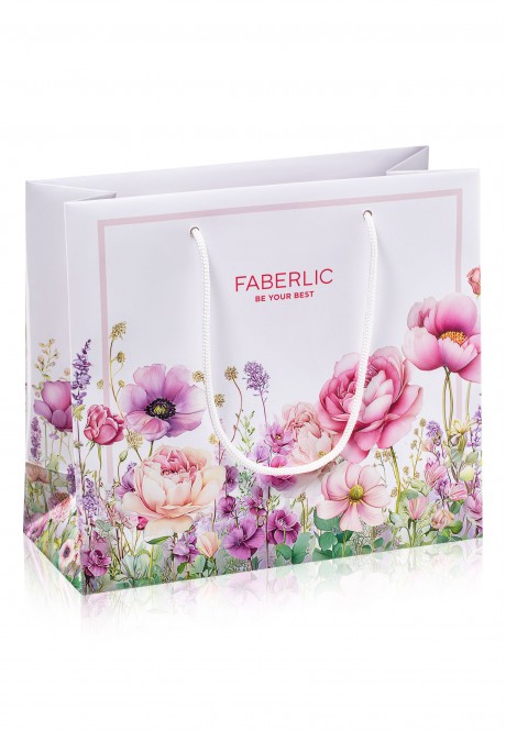 Пакет бумажный подарочный «Мелодия весны», размер L