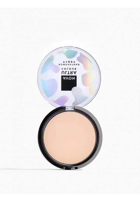 Компактная пудра Ultra Colour, Розово-бежевая