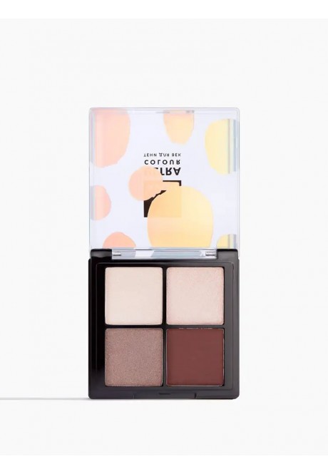 Четырехцветная палетка теней для век Ultra Colour, Бежевая классика