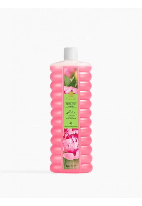 Пена для ванн Искристый пион Avon Senses. 1000 мл