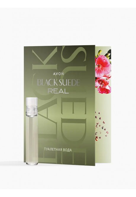 Туалетная вода Black Suede Real для него — пробный образец