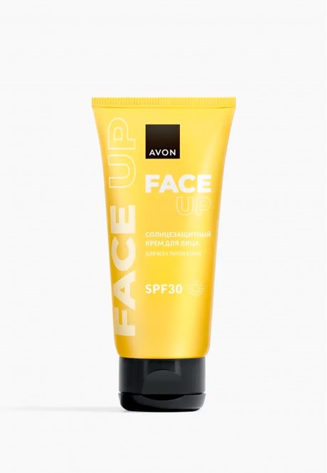 Солнцезащитный крем для лица SPF 30 Avon Face Up. 50 мл