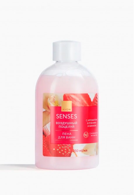 Пена для ванн Воздушный поцелуй Avon Senses. 250 мл