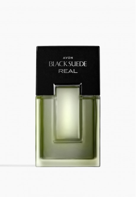 Туалетная вода Real серии AVON Black Suede. 75 мл