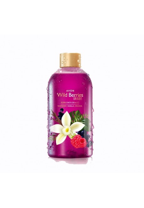 Пена для ванн с ароматом малины и черной смородины AVON. 250 мл