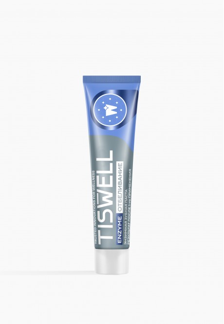 TISWELL ЗУБНАЯ ПАСТА ЭНЗИМНАЯ ОТБЕЛИВАЮЩАЯ С КАЛЬЦИЕМ ЧЗ