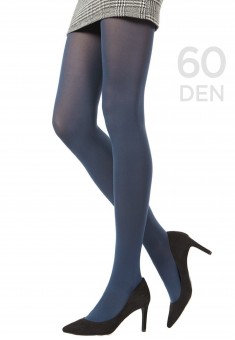 Colored tights blue 60 den