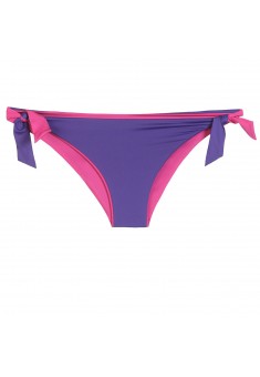 Reversible Swim Briefs with Side Ties orchid  tropicana