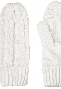 SnowWhite Motifs Knit Mittens universal size
